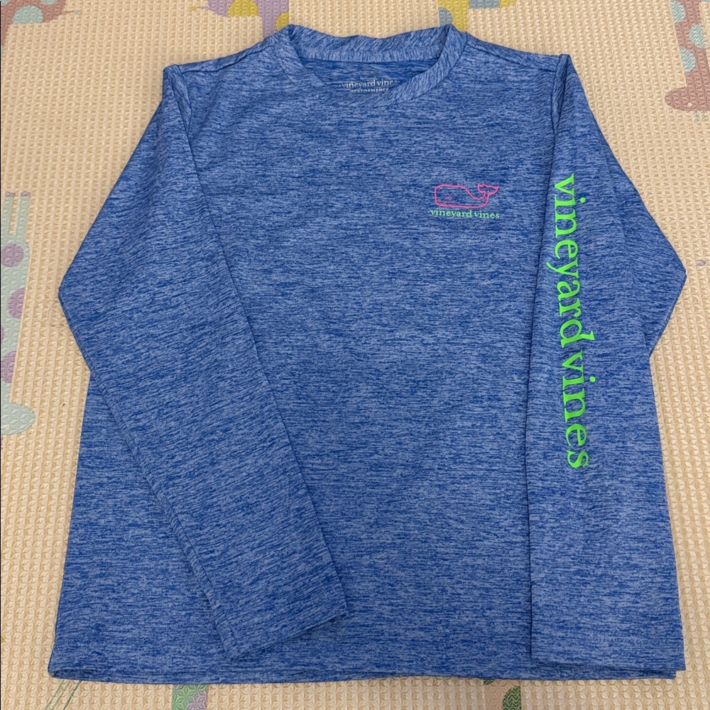 Vineyard Vines Kids’ Harbor Sun Shirt- Pre Loved-Size 6